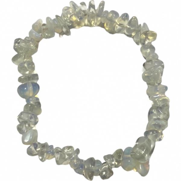 Opalite - Crystal Chip Bracelet